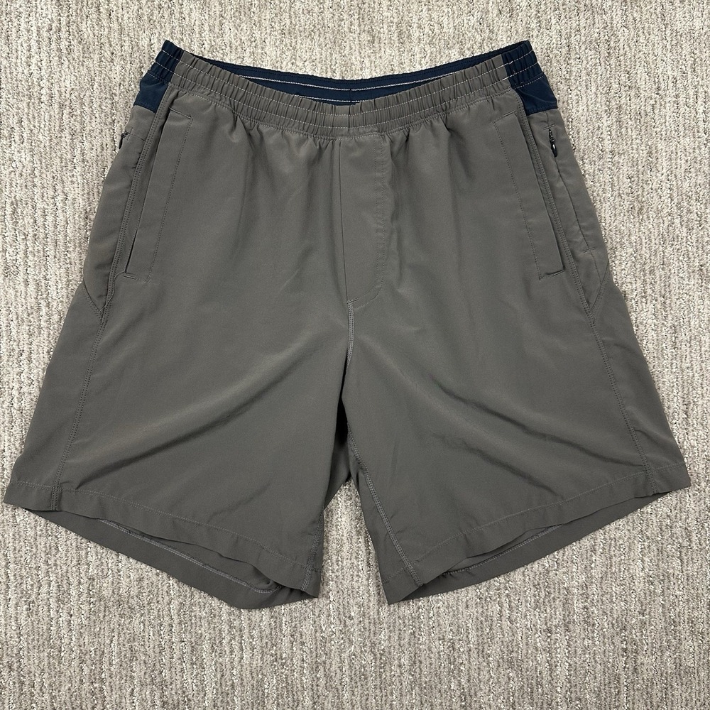 Birddogs Men's XL Boom for your Boomstick Classic Shorts Gray Lined Athletic 8"